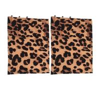 SUPVOX Fausse Manche à Imprimé Léopard pour Femme, Manchon de Poignet en Polyester Léger, Manchons Amovibles Décoratifs Dentelle, Accessoire Mode pour Fêtes et Costumes, Paire Unique