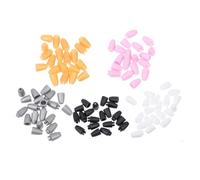 SUPVOX Fermoirs de Sécurité pour Cordons 2,5 Mm en Plastique - 50 Pièces Multicolores - Connecteurs Détachables pour Bijoux, Bracelets et Loisirs Créatifs