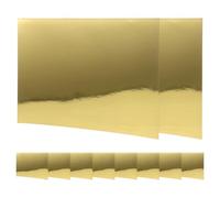 SUPVOX Feuilles de Papier Cartonné Métallisé Doré A4 Effet Miroir 10 Feuilles Gaufrées Pailletées Papier Cartonné Miroir pour Scrapbooking et Loisirs Créatifs Garçon et Filles