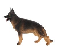 SUPVOX Figurine De Chien Berger Allemand Modèle Réaliste Chiot Décor Maison Jouet Éducatif