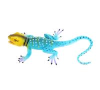 SUPVOX Figurine de Lézard Miniature Réaliste en Matériau Robuste, Décoration de Table Légère pour Terrarium et Bureau, Modèle de Reptile à Collerette pour Ornements D’intérieur