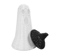 SUPVOX Figurine en Paille Tressée Ambiance Halloween pour Table | Décor Compact et Léger, Style Mignon et Fantaisiste, Usage Intérieur, Esprit Automnal