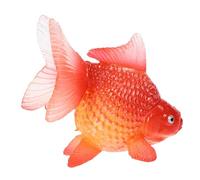 SUPVOX Figurine Poisson Miniature Plastique Décoration Jardin et Aquarium Modèle Réaliste pour Bureau et Extérieur Ornement Animal Charmant Cadeau Garçon Fille