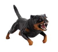 SUPVOX Figurine Rottweiler Réaliste Matériau Sûr Éducatif et Décoration de Bureau pour Garçon Fille Modèle de Chien Simulé Adorable et