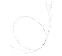 SUPVOX Fil à Fromage en Acier Inoxydable 4 Pièces, Fil de Coupe de Rechange pour Trancheuse à Fromage Portative, Coupe-beurre et Jambon, Ustensile Cuisine Pratique pour Maison