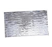 SUPVOX Film Réfléchissant De Jardin Autocollant 210cm x 155cm pour Serrage Intérieure Et Extérieure, Film Chaud Argenté Grosse Taille, Protection Le Gel Et Réflexion Solaire