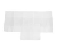 SUPVOX Films Diffuseurs de Lumière LED Blanche Autocollants 50μm, Lot de 10 Feuilles Adhésives pour Plafonnier, Éclairage Doux et Homogène, Diffuseur Lumière Blanche pour Bureau