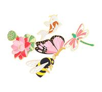 SUPVOX Fleur Lotus Abeille Poisson Broche Fleur pour Vêtements Bijoux Fantaisie Femme Accessoire Léger et Élégant pour Soirée