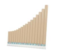 SUPVOX Flûte de Pan C pour Débutants Portable Résine Tubes Blanche Instrument Musical Garçon Fille Étudiants