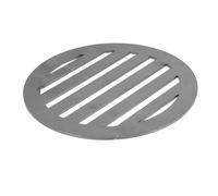 SUPVOX Fonte Ronde pour Barbecue Support Ventilé pour Cuisson Extérieure Compatible avec Barbecue Camping et Cheminée