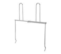 SUPVOX Fourchette à Poulet Rôti en Acier Inoxydable pour Friteuse à Air Chaud Mécanisme Facile à Utiliser, Accessoire pour Cuisson en Intérieur et Extérieur