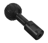 SUPVOX Fraise Rotative Sphérique, Gouge Sphérique pour Sculpter, Acier au Carbone, Noire, M10, pour Meuleuse D'angle, Bois, Polissage, Gravure, Meulage, Restauration de Meubles