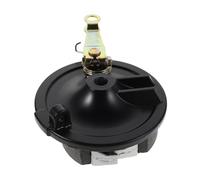 SUPVOX Front Wheel Hub Brake Cover Plastic Drum Cap Integrated Brake Pad Replacement for Electric Scooter with Wide Mouth Design and Enhanced Safety