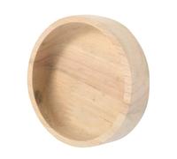 SUPVOX Gamelle en Bois pour Hamster Et Écureuils, Mangeoire Multifonction en Chêne Massif, Petit Bol Stable pour Rongeurs, Accessoire Alimentaire pour Petits Animaux