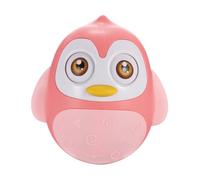 SUPVOX Garçon Fille Pingouin à Bascule Rose Éveil pour Tout-Petits Stimulation Sensorielle et Coordination Main-œil Cadeau Doux et Sûr pour Garçon Fille Dès la Naissance