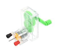 SUPVOX Générateur à Manivelle Éducatif Kit Invention Électrique pour Expériences Scientifiques Garçon Fille Bricolage Énergie Safe