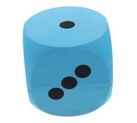 SUPVOX Giant EVA Foam Dice Jumbo Rounded Edge Big Dice for Educational Play Board Game Prop Soft Toy for Parties and Classroom Activities