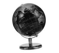 SUPVOX Globe Terrestre Vintage avec Support Blanc et Argenté Globe de Bureau Rotatif Anglais pour Décoration Maison et Bureau Apprentissage Géographique