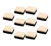 SUPVOX Gommes à Craie en Bois Feutre, Compactes et Efficaces Lot de 10 pour Tableau Ardoise pour pour Écoles et Bureaux