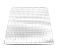 SUPVOX Grille de Refroidissement en Acier Inoxydable 41x31 Cm Grosse Taille, Maille Fine Multifonction pour Pâtisserie, Cuisson et Barbecue, Grille Métallique Résistante, Gâteaux