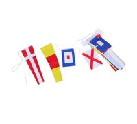 SUPVOX Guirlande de Drapeaux de Signalisation Nautique pour Bateaux et Thème Marin Décoration Marine Colorée et Aux Normes Internationales