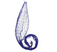 SUPVOX Hamac en Filet Nylon Léger et Compact 241 X 80 Cm 9 Brins de Corde Résistante Hamac D'extérieur Portable pour Camping Randonnée Plage et Détente Multifonction