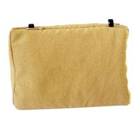 SUPVOX Hamac pour Oiseaux en Lin Résistant à l'usure, Nid Suspendu Khaki pour Canaris et Loriquets, pour Porte ou Clôture de Fenêtre en Hiver