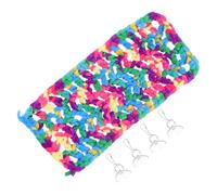 SUPVOX Hamac Suspendu pour Reptiles avec Ventouses Lit pour Dragon Barbu Cachette Confortable pour Lézards Hamsters et Petits Animaux Installation Rapide et Entretien Facile Accessoire de