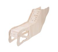 SUPVOX Hamster Wooden Hideout Wooden House with Climbing Ladder Comfortable Shelter for Hamsters and Small Pets Safe Natural Material