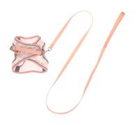 SUPVOX Harnais pour Chien et Confortable avec Laisse Flexible Kit Entraînement pour Chiots Adapté Aux et Moyennes Races Facile à Porter pour Promenade Extérieur