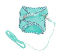 SUPVOX Harnais pour Petits Chiens Réglable et Réfléchissant avec Laisse Ensemble Pratique et pour et Dressage Vert