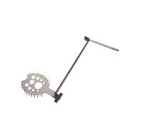 SUPVOX Hochet de Djembé Africain avec Clip Métal Robuste, Résonateur Professionnel pour Percussion Traditionnelle, Instrument de Musique Petit Format, Ensemble Percussion pour Débutants