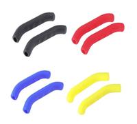 SUPVOX Housse de Protection Levier Frein Silicone Antidérapant Confortable et Manchons pour Poignées Fatigue des Lors de Longues Sorties Noir Lot