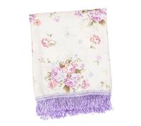 SUPVOX Housse de Protection pour Piano et Guzheng Motif Floral Ancien et Anti-poussière Couverture Pratique et Élégante pour Instruments à Cordes Couleur Violette