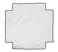 SUPVOX Housse Extérieure Imperméable pour Congélateur 70x70 Cm Revêtement Aluminium Réfléchissant, Protection Thermique et Anti-uv, Couvercle Isolant pour Réfrigérateur, Usage Domestique