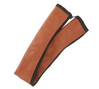 SUPVOX Housse Poignée Poussette Cuir avec Fermeture Éclair Protection Confortable et Résistante pour Guidon Poussette Simple ou Double Facile à Installer et Nettoyer Marron