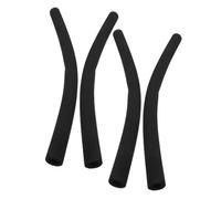 SUPVOX Housses De Poussette En Mousse Antidérapantes 4 Pièces Pour Bébé, Confort Rembourré, Protection De Poignée Noire Mate, Compatibles Poussettes Landaus Et Chariots, Accessoire De Voyage Pratique