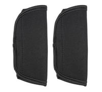 SUPVOX Housses de Protection Antistatiques et Faciles à Transporter pour Accoudoirs de Poussette en Néoprène Noir, Lot de 2 Pièces Adaptées aux Poignées de Poussette et Ombrelle