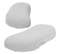 SUPVOX Housses de Protection Demi-Hauteur pour Accoudoirs de Chaise de Bureau 24X9Cm, Élastiques et Antidérapantes, Paire pour Chaises Gaming et Fauteuils de Bureau