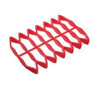 SUPVOX Insert pour Boîte aux Lettres en Silicone Étanche Rouge, Tapis de Protection Intérieure Antichoc, Bac de Récupération D'eau pour Courrier, Accessoire Solide pour Protection