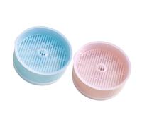 SUPVOX Jardinière d'herbe à Chat Hydroponique sans Sol 2pcs Pot Pratique pour Plantes à Chat Matériau en Plastique Solide Maison Animaux De Compagnie