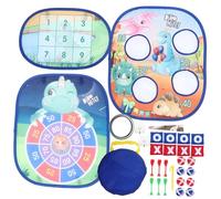 SUPVOX Jeu de de Sacs de Haricots pour Garçon Fille Ans Jeu de Fête Interactif Extérieur et Intérieur Éducatif pour Coordination Œil Main et Esprit Équipe