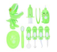 SUPVOX Jeu de Dentiste Dinosaures pour Garçon Fille Ensemble de Simulation Médicale Éducatif de Rôle pour Développement de et Coordination
