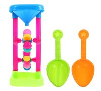SUPVOX Jeu de Plage pour Garçon et Filles Roue à Sable Eau en Plastique, Sablier de Plage Coloré, de Tamisage Sable et Eau pour Divertissement en Plein Air Couleur Couleur Aléatoire