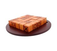 SUPVOX Jeu de Société Bois pour Tout Âge Échiquier Stratégique Ox Push Plateau Géométrique Portable Jeu de Puzzle Bois pour Garçon Fille et Familles Divertissement Extérieur et Plage