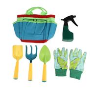 SUPVOX Jeu Outils de Jardinage pour Garçon Fille et Portable avec Mini Pelle Arrosoir Manche Antidérapant Kit Complet pour Jardinage Ludique et Initiation Aux Plantations