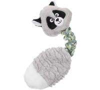 SUPVOX Jouet à Mâcher pour Chien en Corde Nouée Sonore, Réduit L’Ennui | Coton PP et Peluche, Réutilisable, Interaction Ludique, Limite les Dégâts, Forme D’animal