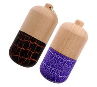 SUPVOX Jouet Kendama en Bois de Hêtre 2 Pièces pour Garçon et Filles de Plus de 6 Ans, Coordination Œil-Main, Surface Lisse et Sécurité Assurée Couleur Aléatoire