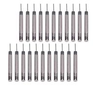 SUPVOX Kit 24 Pcs D’Aiguilles Chasse-goupilles pour Bracelet de Montre, en Acier Solide, Tailles 0,8-0,9-1,0 Mm, Outil Professionnel pour Retirer Maillons et Réparer Bracelets de