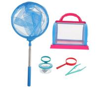 SUPVOX Kit Aventure Insectes pour Garçon Fille Garçons et Filles Boîte Loupe et Cage Observation pour Plein Air Outil Exploration Sécurisé et Facile à Utiliser